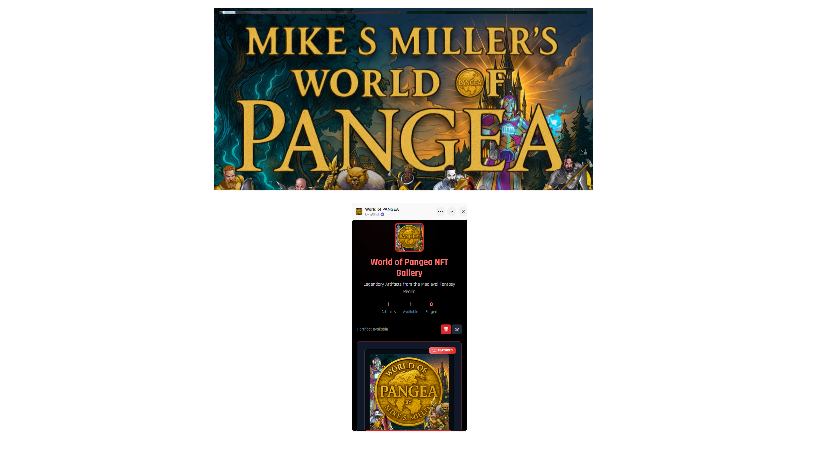 World of PANGEA - Farcaster Mini Apps screenshot